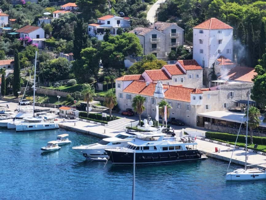 From Split or Trogir: Trogir and Blue Lagoon Half-Day Trip - Maslinica: the stop that slows the pace