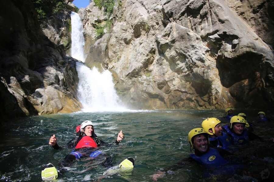 From Split or Zadvarje: Extreme Canyoning on Cetina River - Reaching Gubavica waterfall