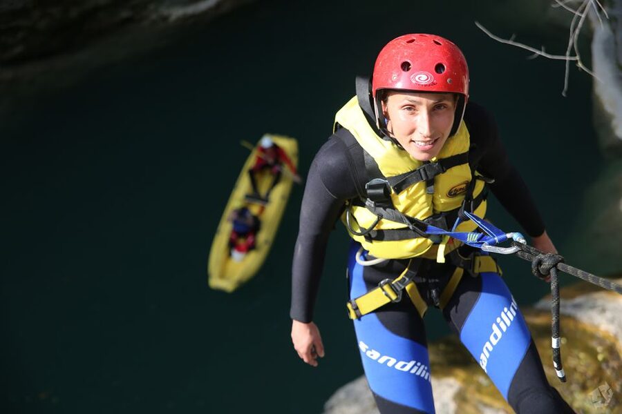 From Split or Zadvarje: Extreme Canyoning on Cetina River - Getting ready for a wet, active half-day