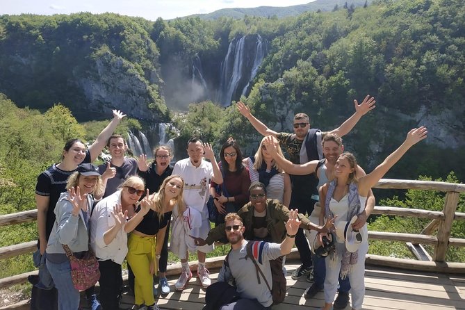 From Split: Plitvice Lakes National Park Guided Tour - The boat ride and electric train