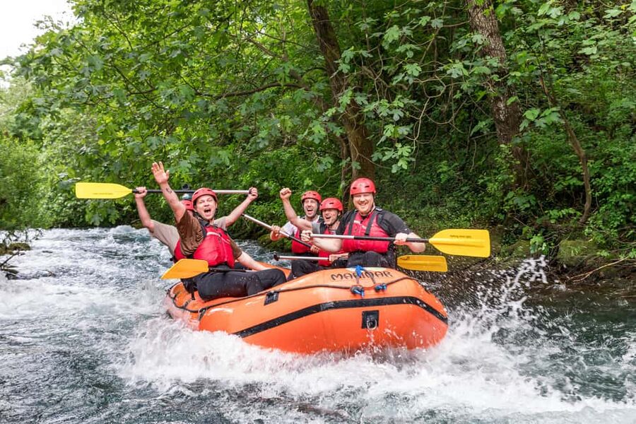 From Split: Rafting, Cave exploring, Cliff jumping w/ Picnic - Morning or Afternoon: Which Departure Works Best?