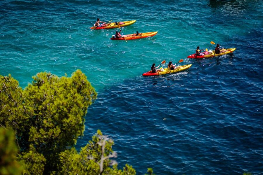 From Split: Sea Kayaking Tour - Kayaking from Marjan, not from central Split