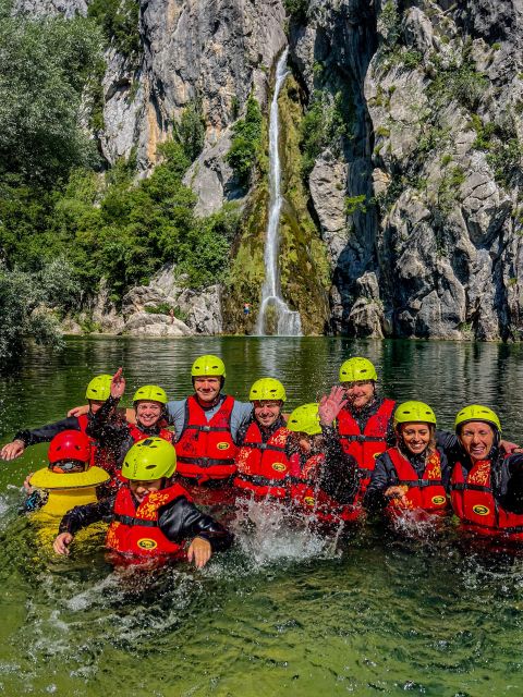 From Split/Šestanovac: Canyoning on Cetina River - The return walk, changing, and ride back