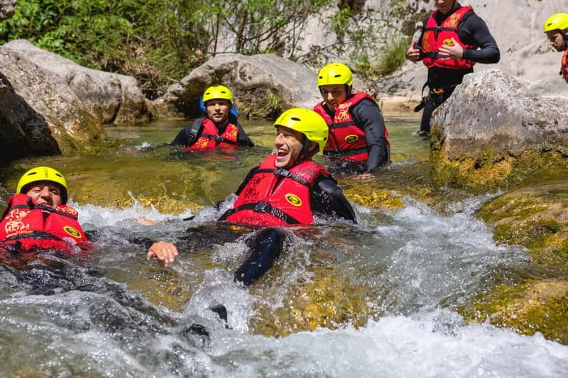 From Split/Šestanovac: Canyoning on Cetina River - Getting ready in Šestanovac