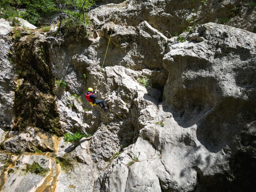 From Split/Šestanovac: Extreme Canyoning on Cetina River - Group size, pace, and personal attention