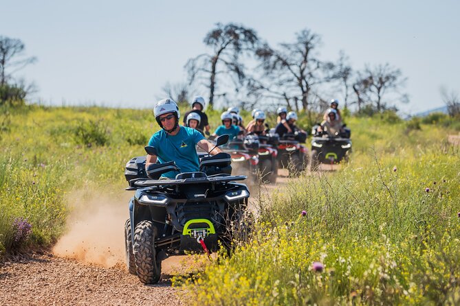 From Split & Trogir: ATV Quad Tour on Island Čiovo - Beaches, Heliodrom, and the return through Slatine