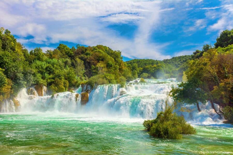 From Split & Trogir: Krka Waterfalls and Primošten - From Split or Trogir to Krka National Park