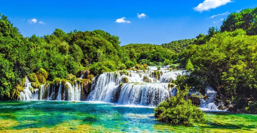From Split & Trogir: Krka Waterfalls Day Tour with Boat Ride - How independent is the experience?