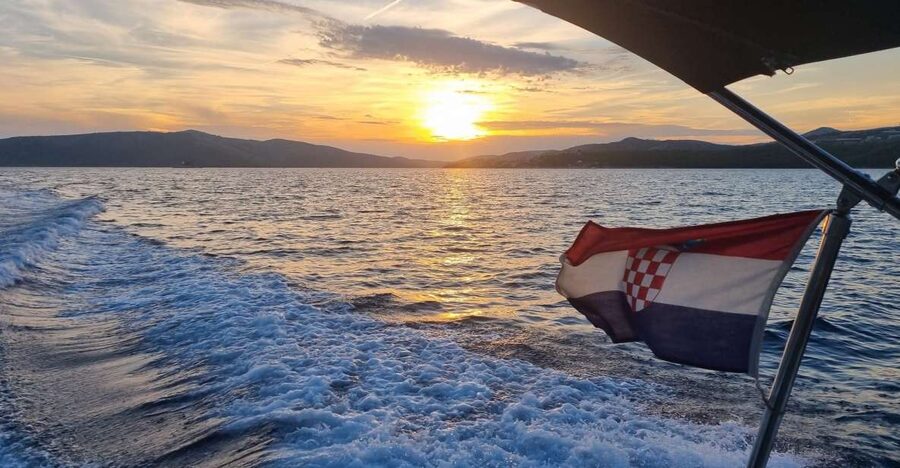From Trogir: 3 islands half day tour with Blue Lagoon - Krknjaši Blue Lagoon gives you the main swim