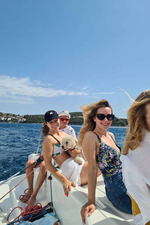 From Trogir Day sailing (private tour) - The Blue Lagoon at Krknjaši around 4 p.m.