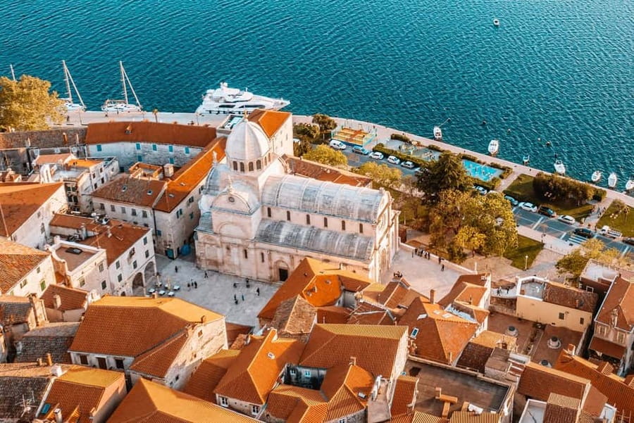 From Trogir, Seget & Okrug: Krka Waterfalls Culture Tour - The Skradin boat transfer and break