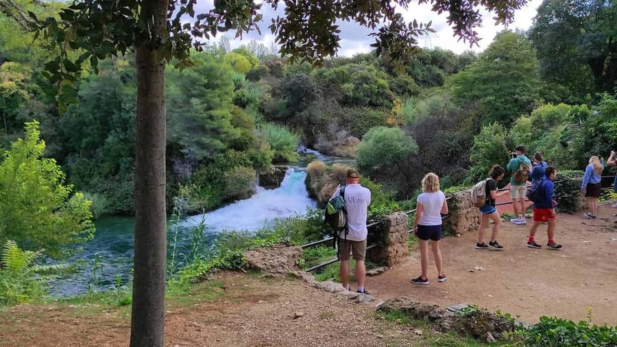From Trogir, Seget & Okrug: Krka Waterfalls Culture Tour - Getting from Trogir to Krka National Park
