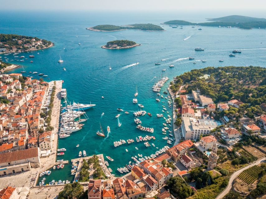 From Trogir/ Split: Hvar & Pakleni Islands Private Boat Tour - Hvar town gives you two to three free hours
