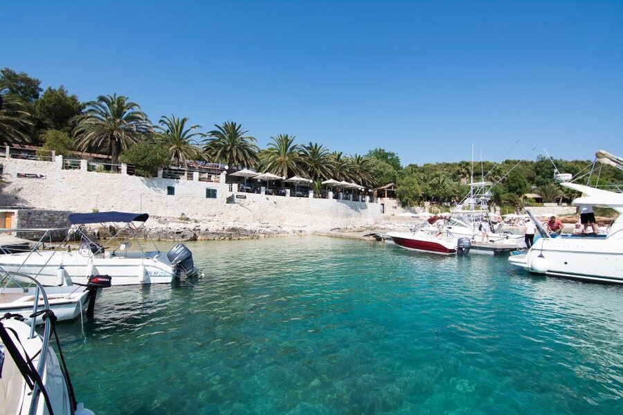 From Trogir/ Split: Hvar & Pakleni Islands Private Boat Tour - Palmizana brings swimming and a slower pace