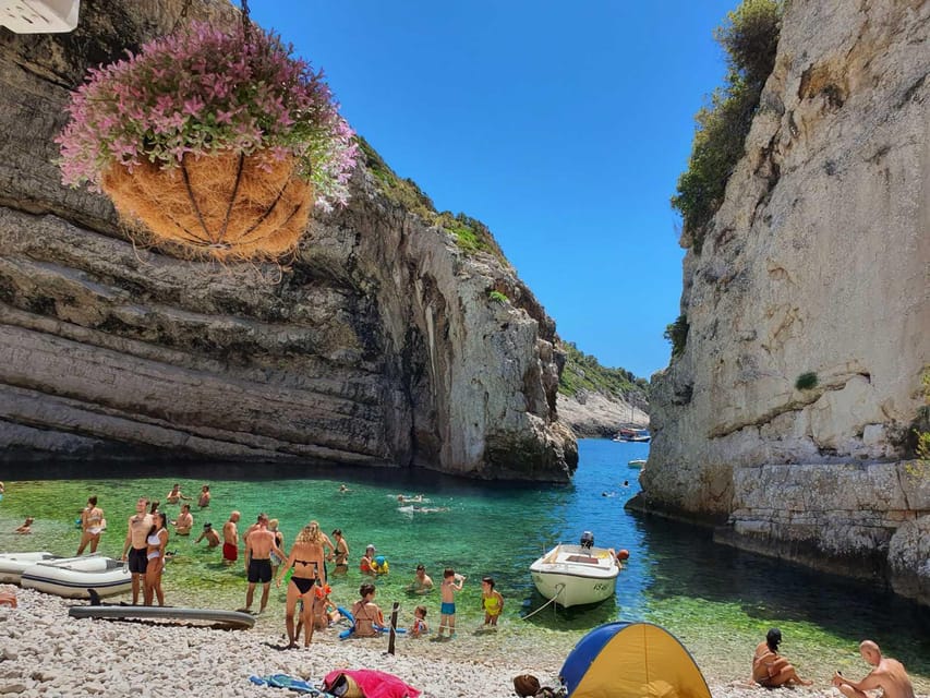 From Vis: Speedboat tour - Vis, Biševo & Blue Cave (shared) - Parja and the old military coast