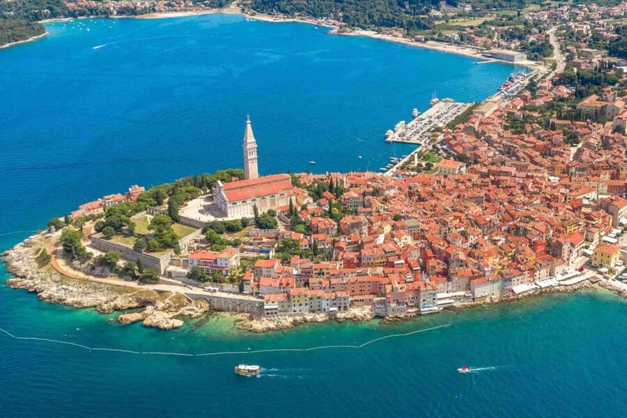 From Vrsar: Lim Bay, Pirate Cave and Rovinj Visit - Returning to Vrsar