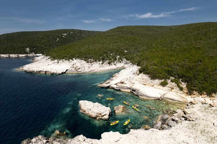 From Zadar: Dugi Otok Half-Day Kayak Adventure - Cliff jumping is the optional burst of excitement