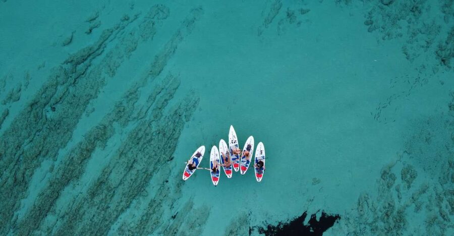 From Zadar: Full Day Dugi Otok Guided Paddle Board Tour - Learning the basics before paddling out