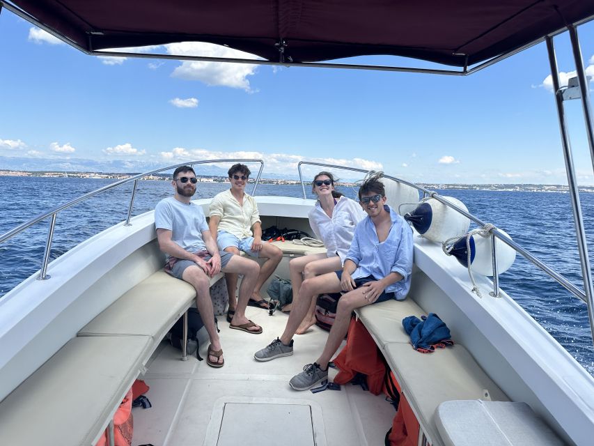 From Zadar: Island-Hopping Speedboat Tour with Drinks - Who will enjoy this four-hour island trip