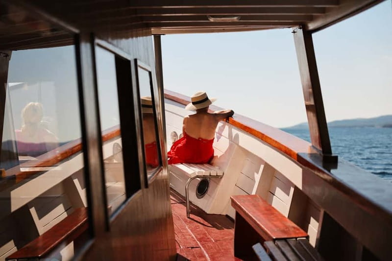 From Zadar: Kornati National Park and Telascica Boat Trip - The first Kornati stop: beach, water, and open views