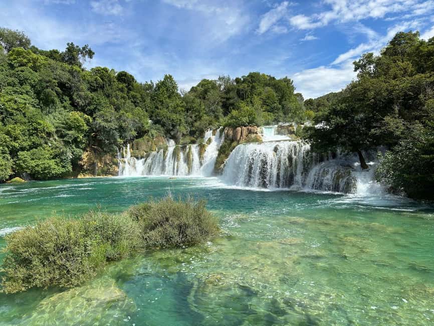 From Zadar: Krka Waterfalls Day Tour with Boat Ride & Guide - Morning or afternoon: choose by season and priorities