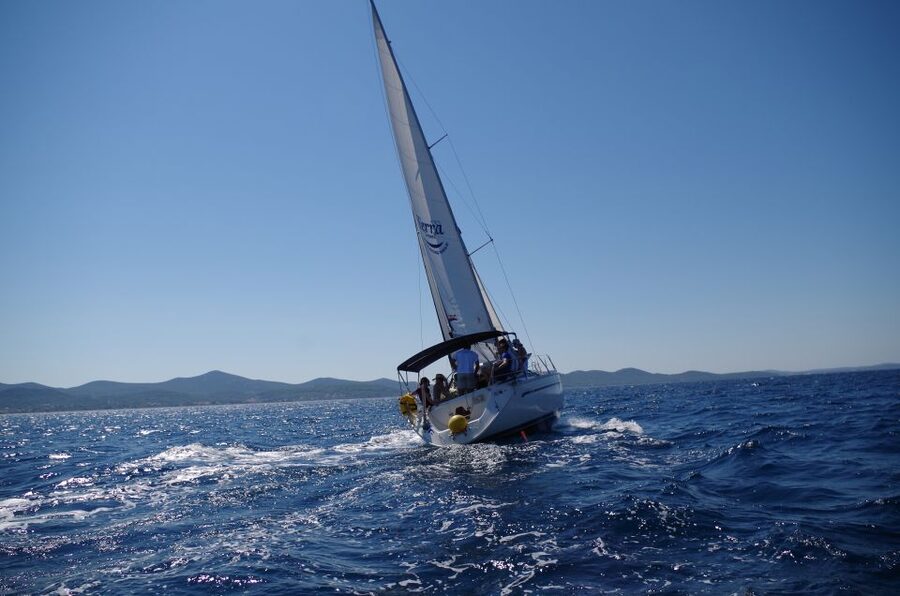 From Zadar: Private Half-Day Sailing Trip - Setting out from Zadar into the channel