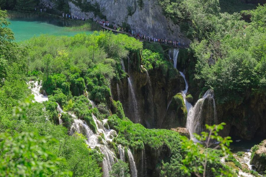 From Zadar: Round-Trip Transfer to Plitvice Lakes - Walking the terraced lakes and waterfalls
