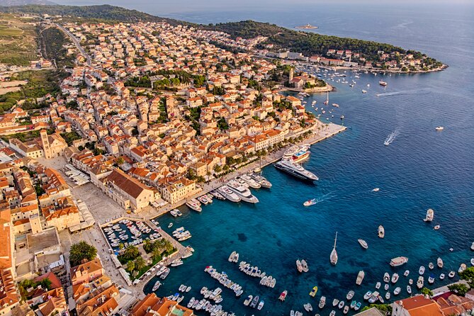 Full-Day Catamaran Cruise to Hvar & Pakleni Islands with Food and free Drinks - Food, drinks, and what the $119.72 price buys