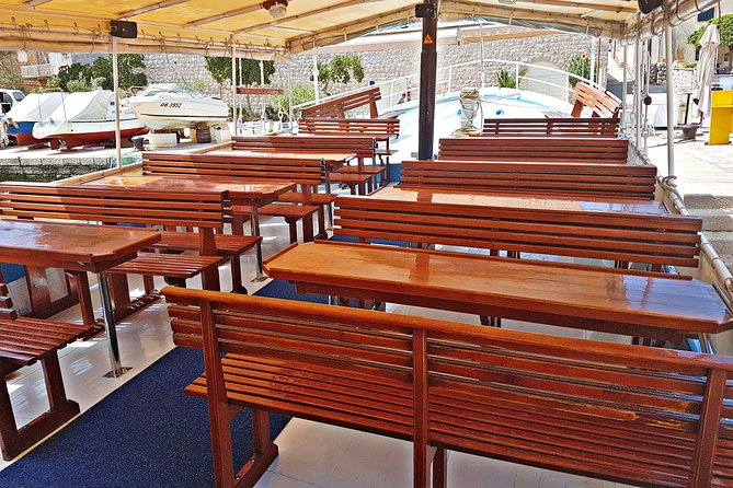 Full-Day Dubrovnik Elaphite Islands Cruise with Lunch and Drinks - Timing, pickup, and weather details