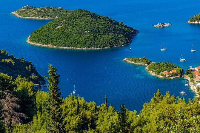Full day Private Boat Tour to Elaphite Islands and South Mljet - South Mljet: Saplunara and Limoni Beach