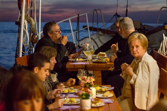 Gastro Cruise | Dinner and Boat ride around Dubrovnik Old Town - Seeing Dubrovnik from the harbor at sunset