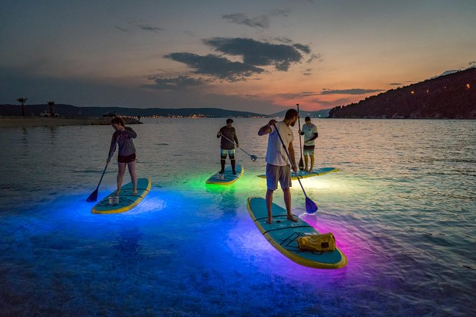 Glowing Stand-Up Paddle Experience in Split - From Split to Stobreč for a 7 p.m. start