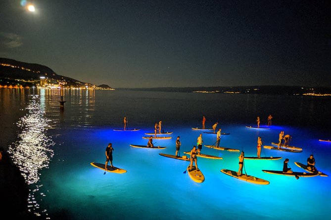 Glowing Stand-Up Paddle Experience in Split - Sunset on the sea