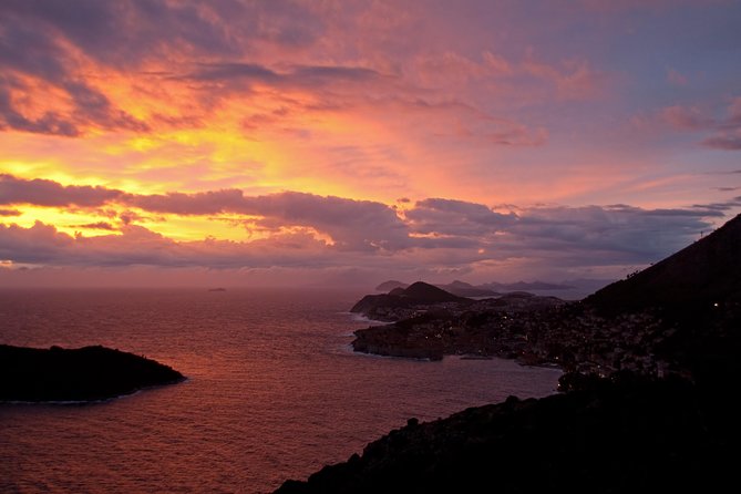 Golden hour SUNSET CRUISE from Dubrovnik Old Town - Champagne, fruit, and the right expectations