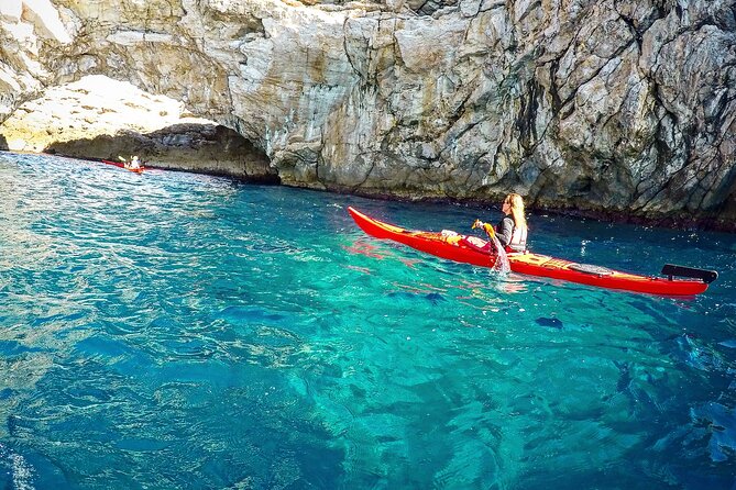 Guided Kayaking and Snorkeling Tour to Green Cave and Sipan Island from Lopud - Swimming, snorkeling, and the possible Green Cave
