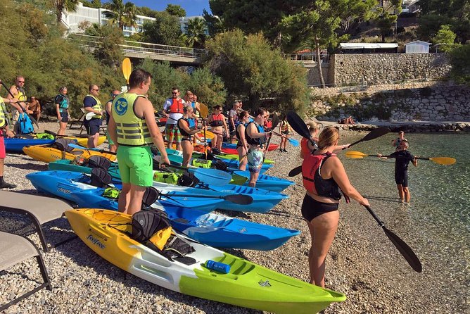 Guided kayaking tour to Pakleni islands - What the local guide adds