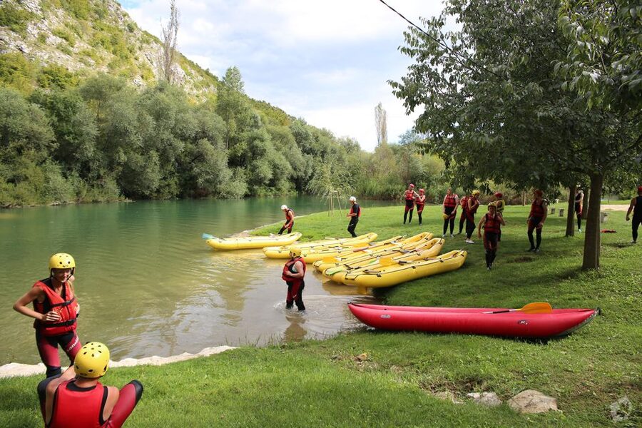 Half-Day Cetina River Rafting - Quiet water, rapids, and river canyon views