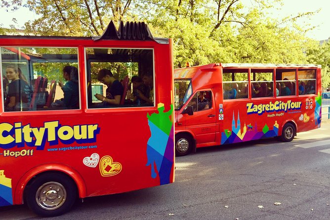 Hop On Hop Off Panoramic bus - Zagreb City Tour - Mimara, the Museum of Arts and Crafts, and the theater
