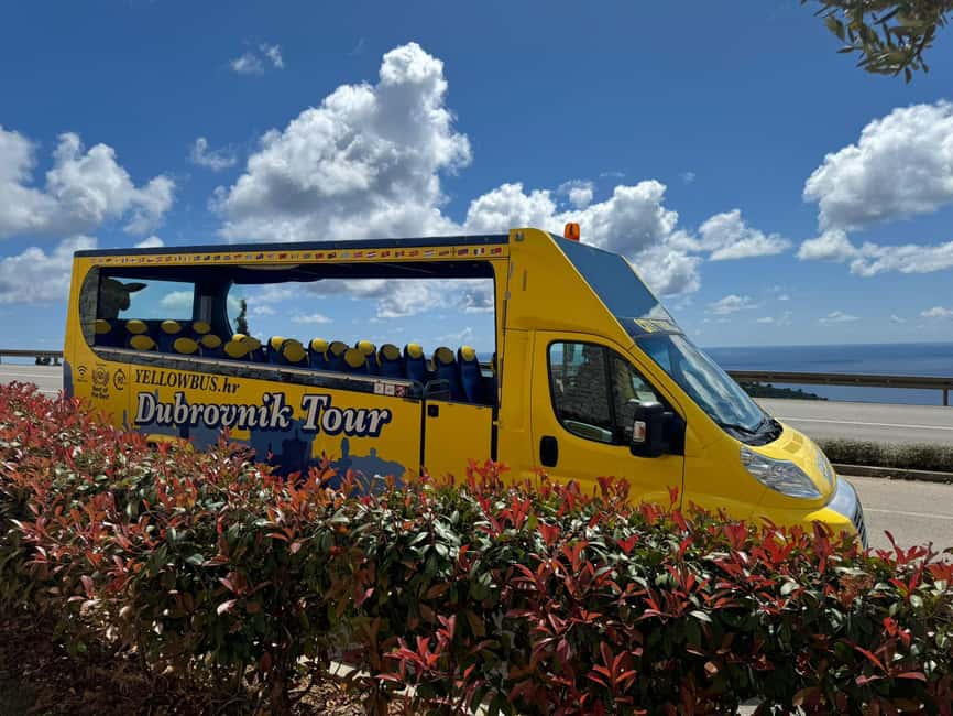 Hop-On Hop-Off Yellow Cabrio Tour: See Dubrovnik in 90mins - A private group changes the experience