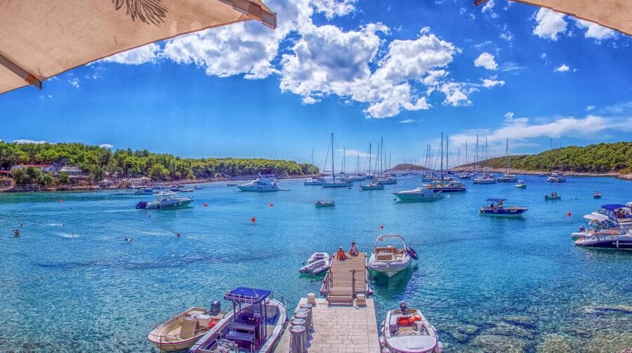 Hvar: Blue and Green Caves Boat Tour with Stiniva Beach - The Green Cave and its separate entrance cost