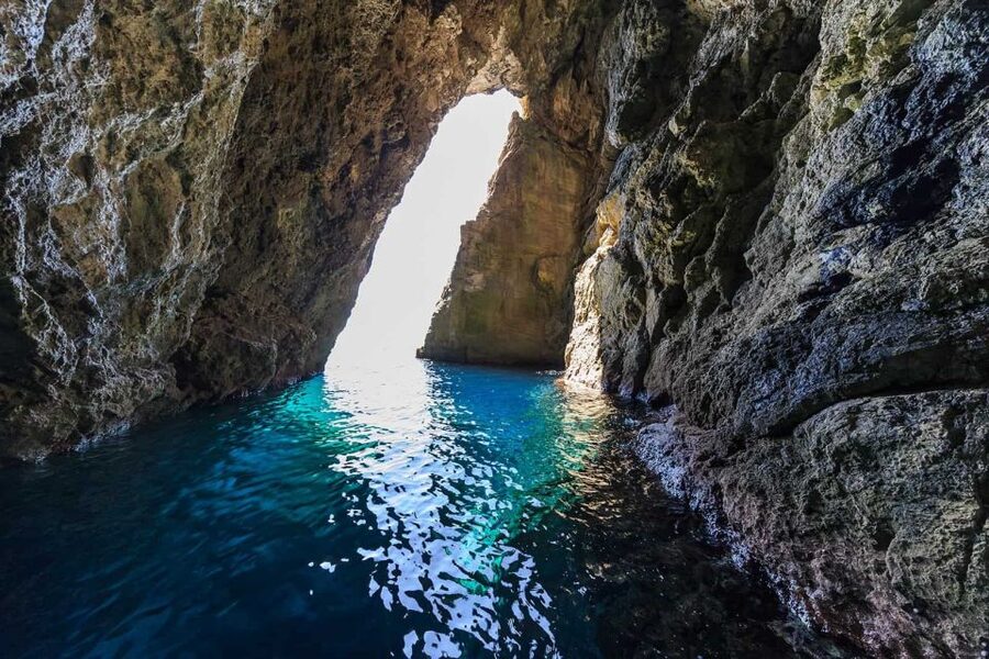 Hvar: Blue Cave, Green Cave & Stiniva Beach Speed Boat Tour - Swimming and snorkeling at the Blue Lagoon
