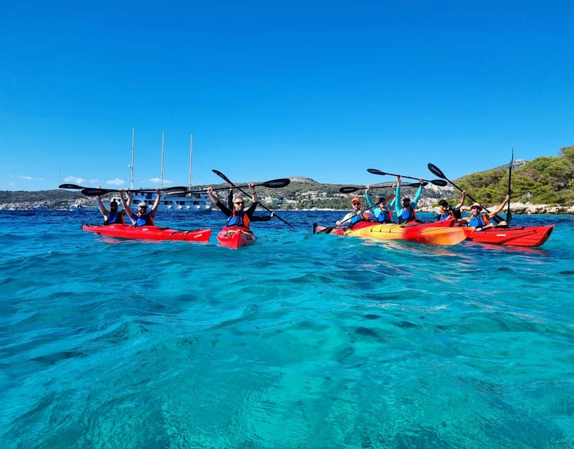Hvar: Half day kayak tour to Pakleni islands - What you receive for $68