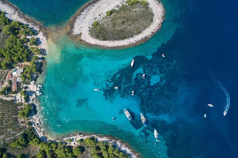 Hvar: Sunset and Pakleni Islands with a Speed Boat - A quick sunset escape from Hvar