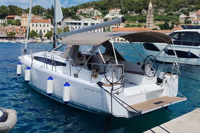 Islands Tour on Luxurious Jeanneau Sun Odyssey - Captain Frano and the feel of a private charter