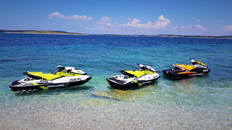 Istra Adventure JET SKI SAFARI 20, 45, 90 MIN - Why Raša Bay works so well for a jet ski safari