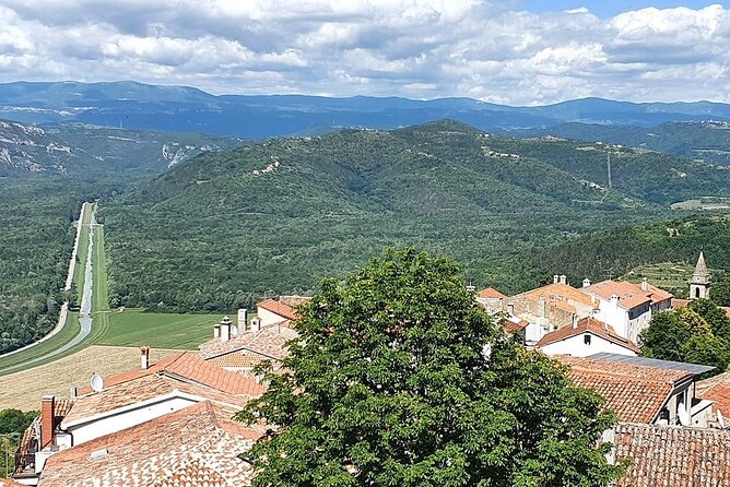 Istria Private Day Trip - Leaving Pula for Istria’s hilltop villages