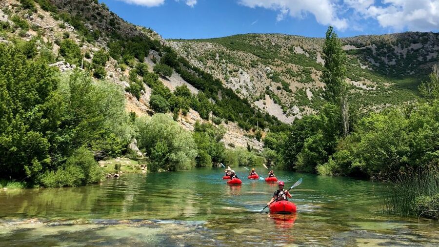 Kaštel Žegarski: Zrmanja River Packrafting - Learning to control your packraft