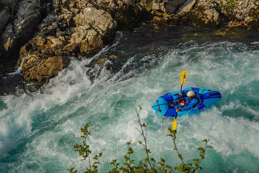 Kaštel Žegarski: Zrmanja River Packrafting - Rapids and the rest at Krupa Falls