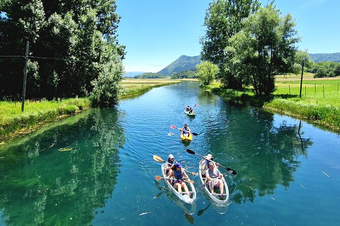 Kayak on the Gacka River - What self-guided really means here