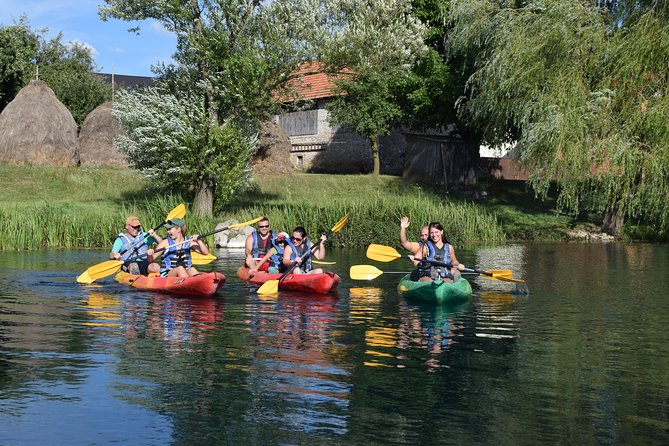 Kayak on the Gacka River - The finish and the ride back